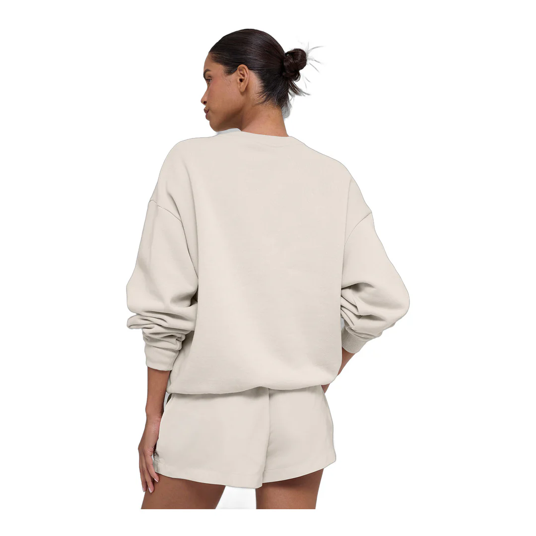 alo Accolade Crew Neck Pullover - Bone - Image 2