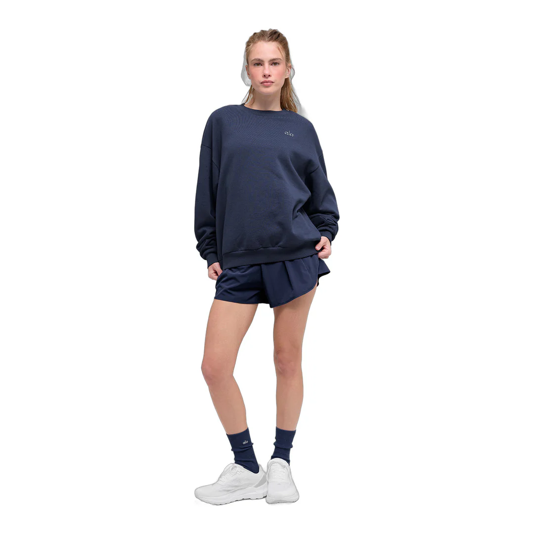alo Accolade Crew Neck Pullover - Navy - Image 5