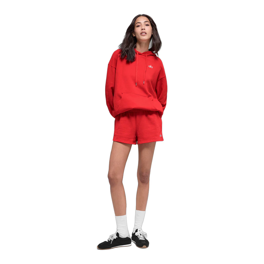 alo Accolade Hoodie - Bright Red - Image 5