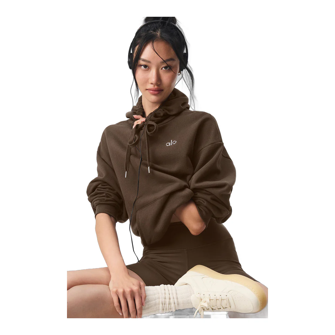 alo Accolade Hoodie - Espresso - Image 5