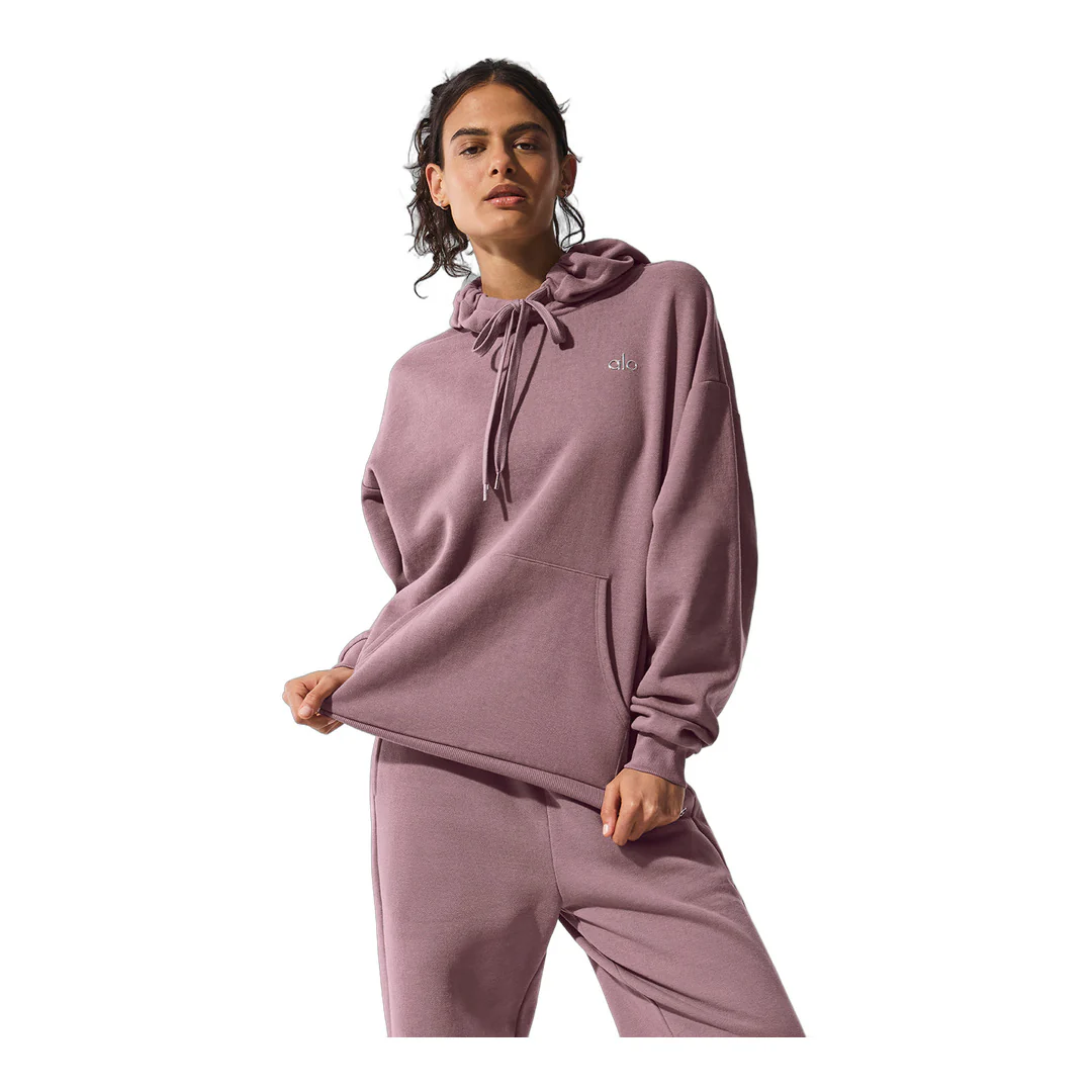 alo Accolade Hoodie - Smoky Quartz - Image 4