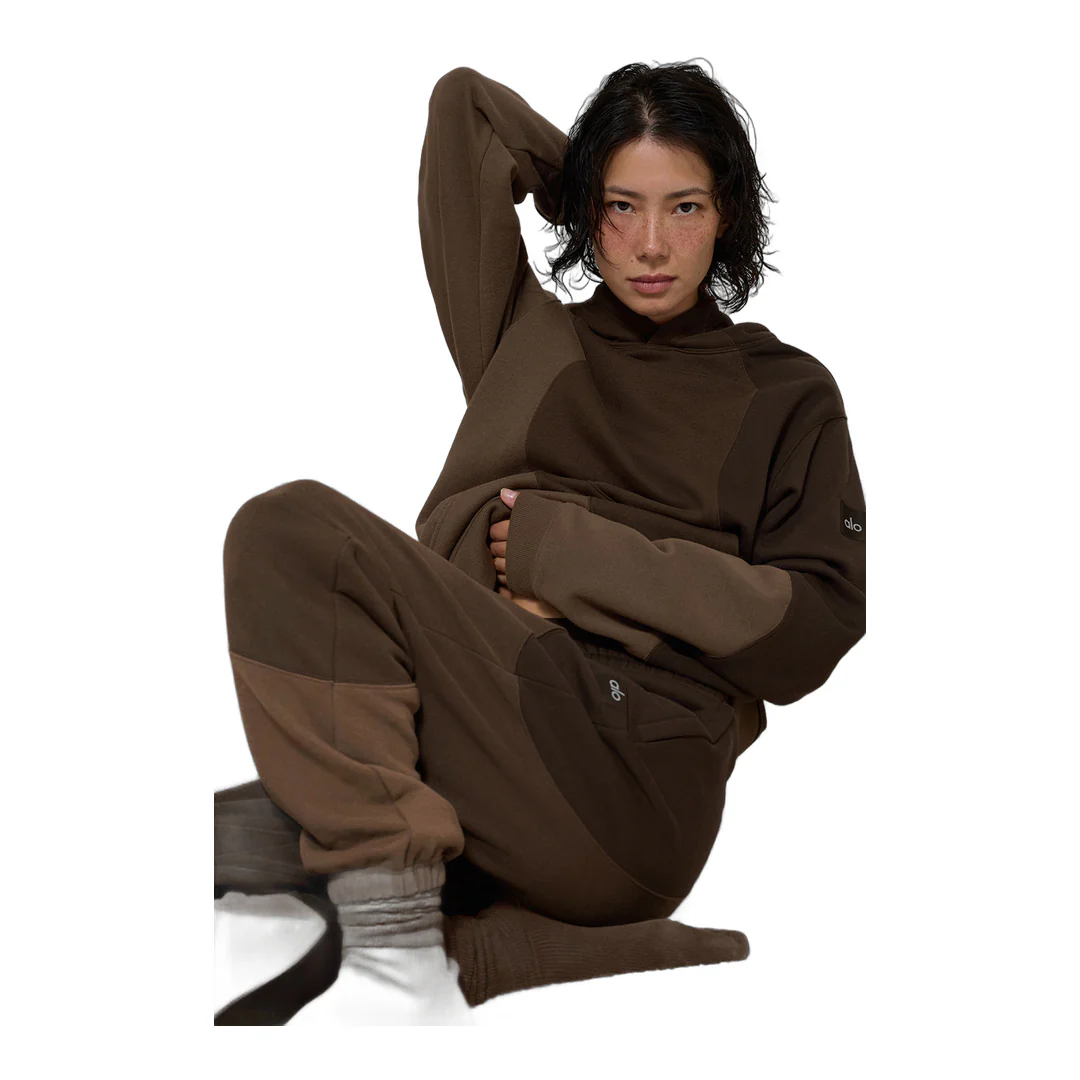 alo Make Waves Hoodie - Espresso Tonal - Image 5