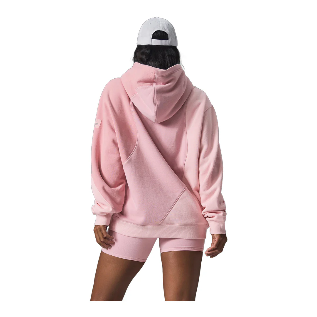 alo Make Waves Hoodie - Sunset Pink Tonal - Image 2