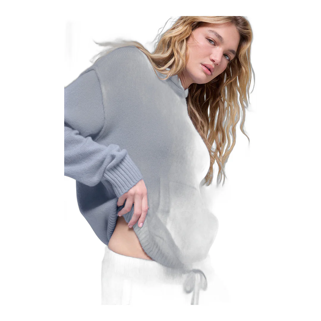 alo Wool Cashmere New Class Hoodie - Winter Frost - Image 3