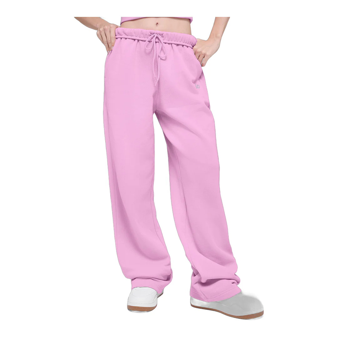 alo Accolade Straight Leg Sweatpant - Candy Heart Pink - Image 3