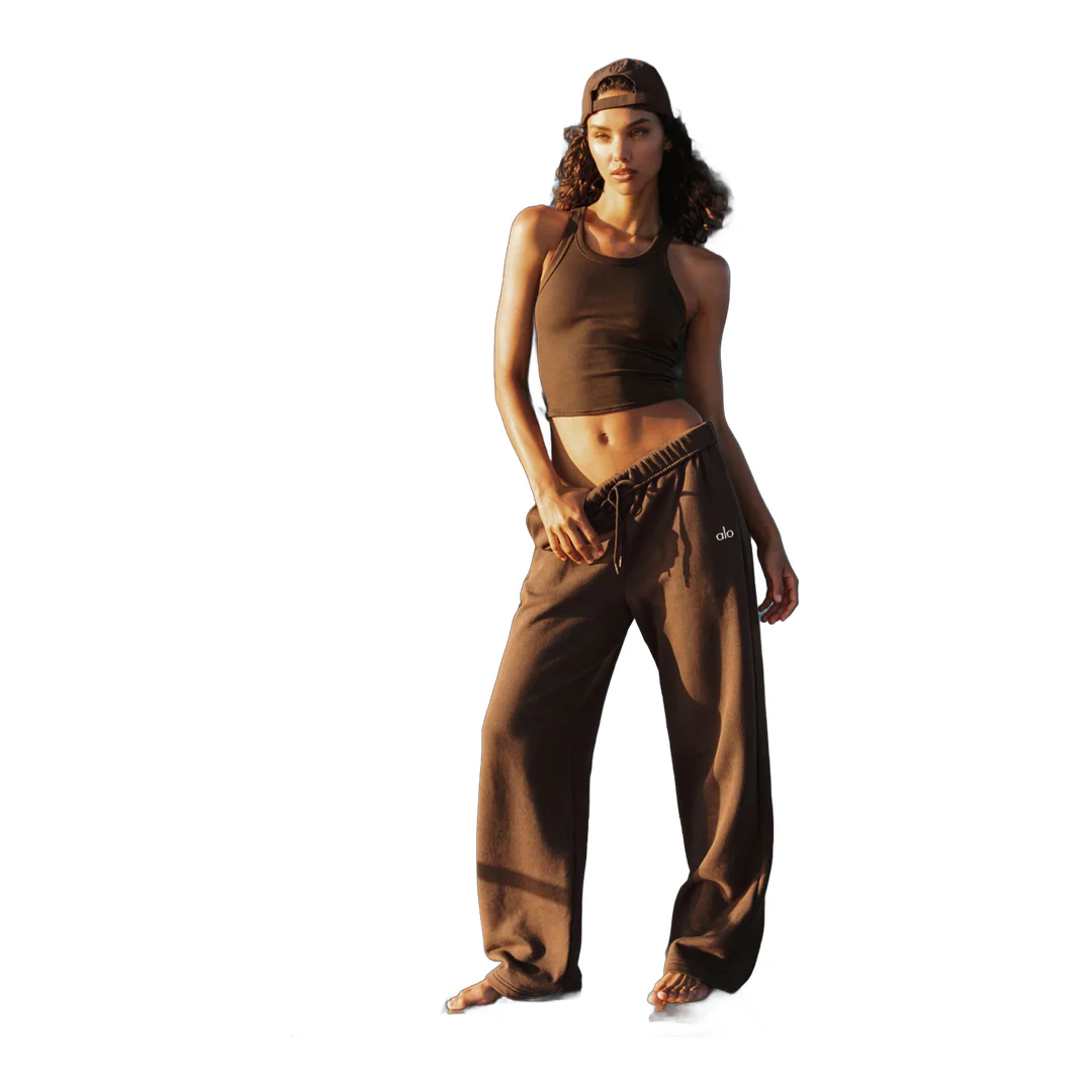 alo Accolade Straight Leg Sweatpant - Espresso