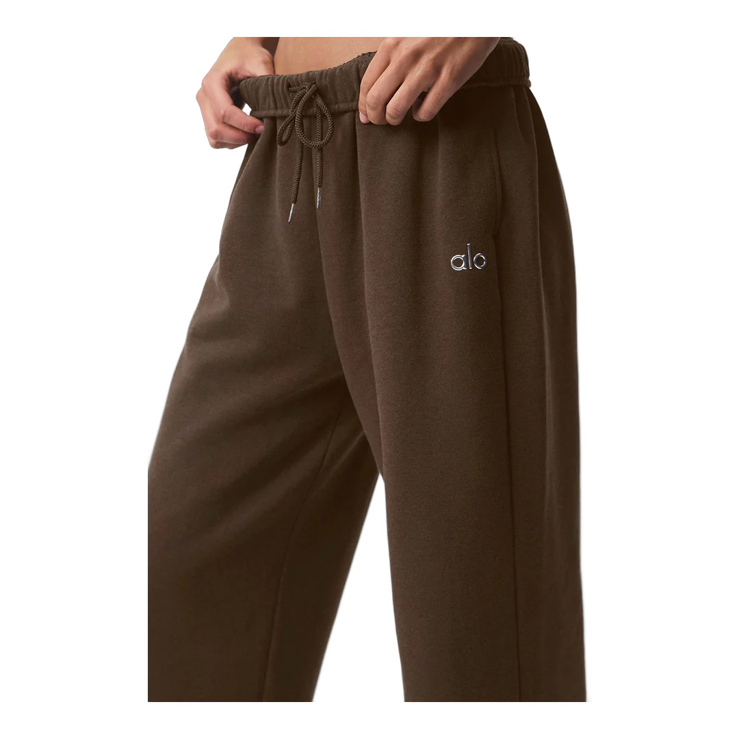 alo Accolade Straight Leg Sweatpant - Espresso - Image 4