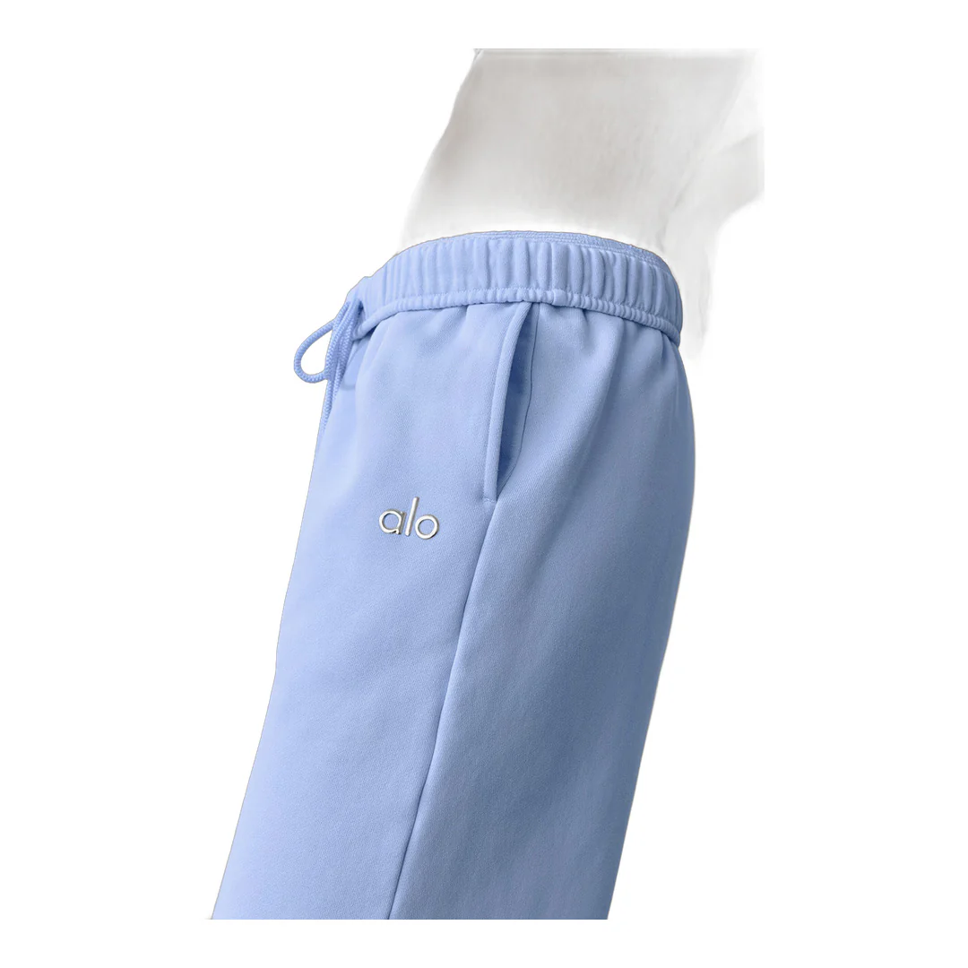 alo Accolade Straight Leg Sweatpant - Light Provence Blue - Image 3