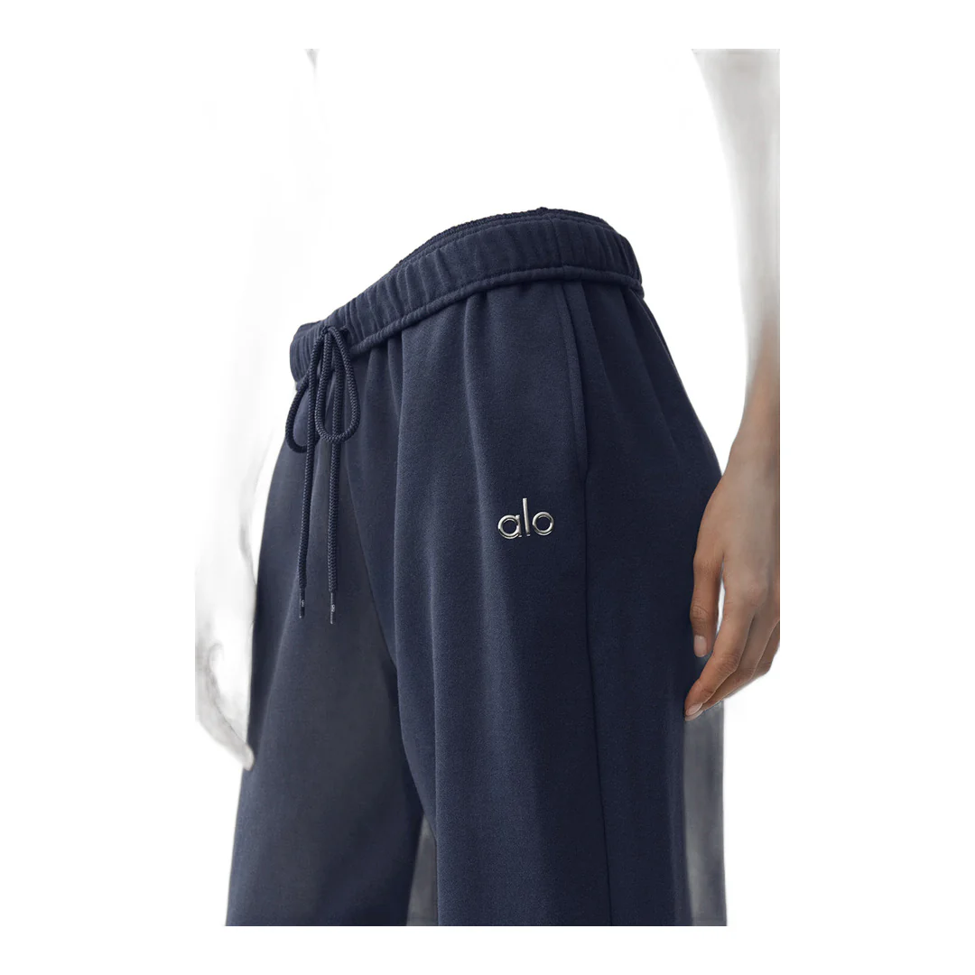 alo Accolade Straight Leg Sweatpant - Navy - Image 3