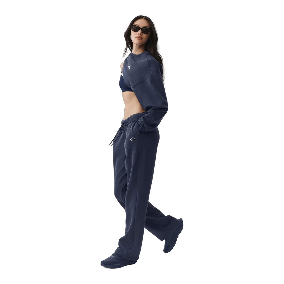 alo Accolade Straight Leg Sweatpant - Navy - Image 5