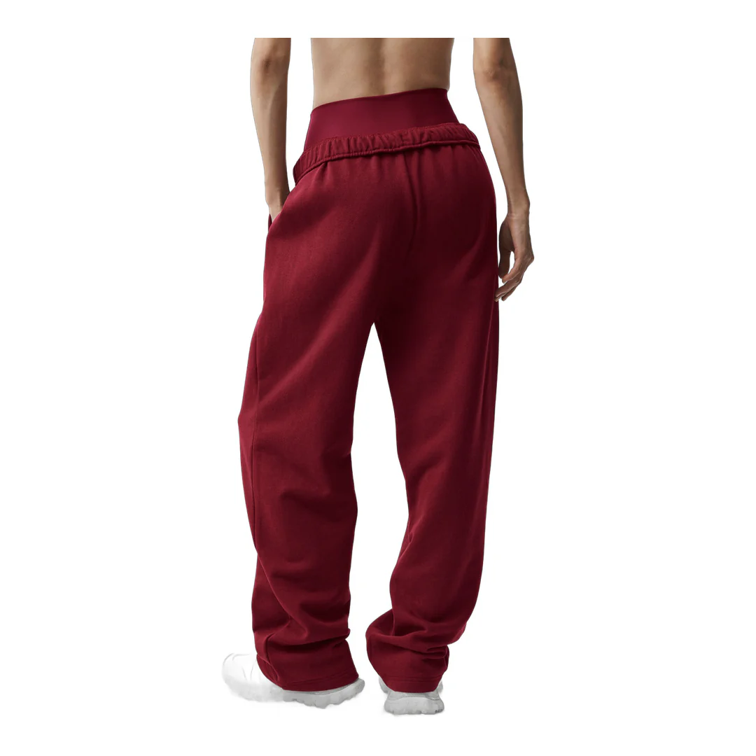 alo Accolade Straight Leg Sweatpant - Summer Romance Red - Image 2