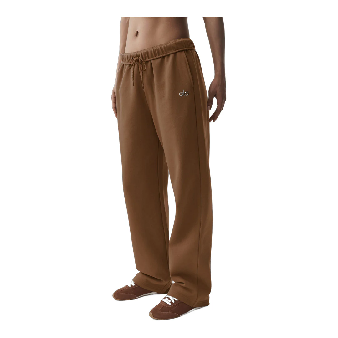 alo Accolade Straight Leg Sweatpant - Sun Kissed Brown - Image 2