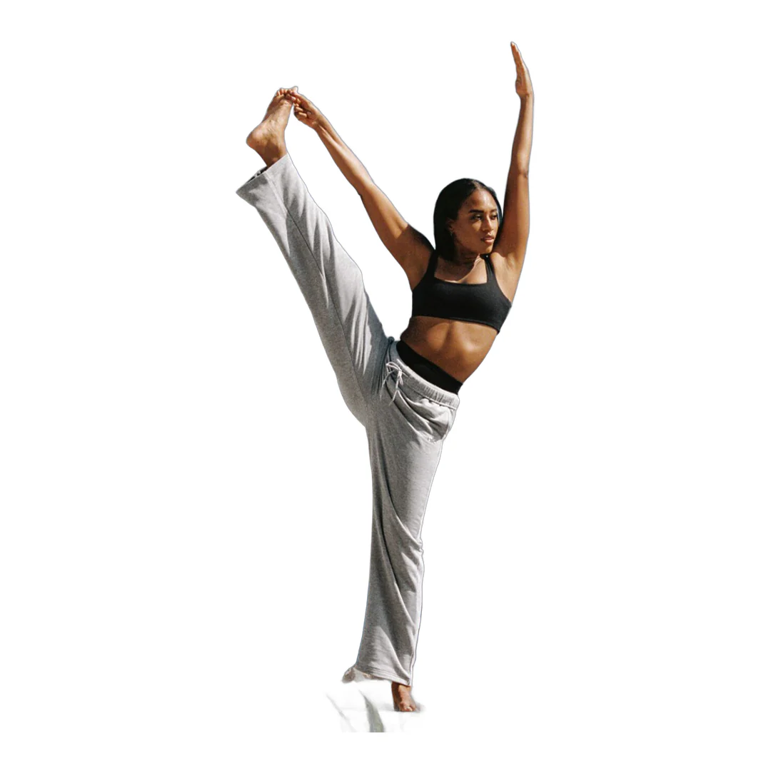alo Accolade Straight Leg Sweatpant - Athletic Heather Grey