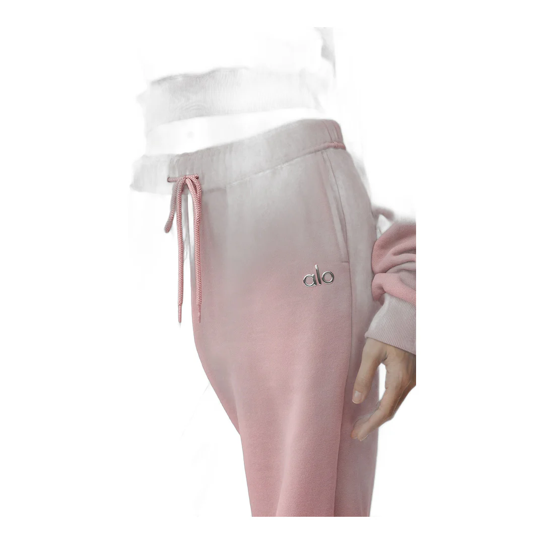 alo Accolade Sweatpant - Vintage Pink - Image 3