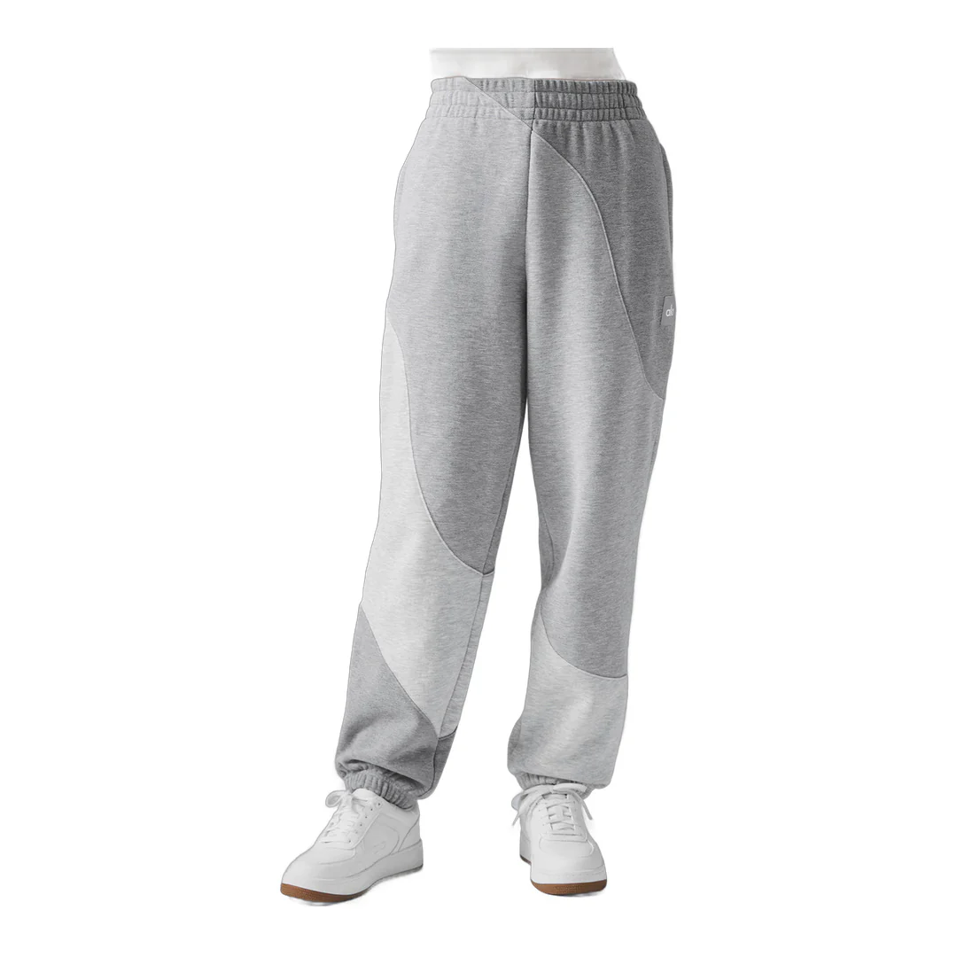 alo Make Waves Sweatpant - Athletic Heather Grey Tonal