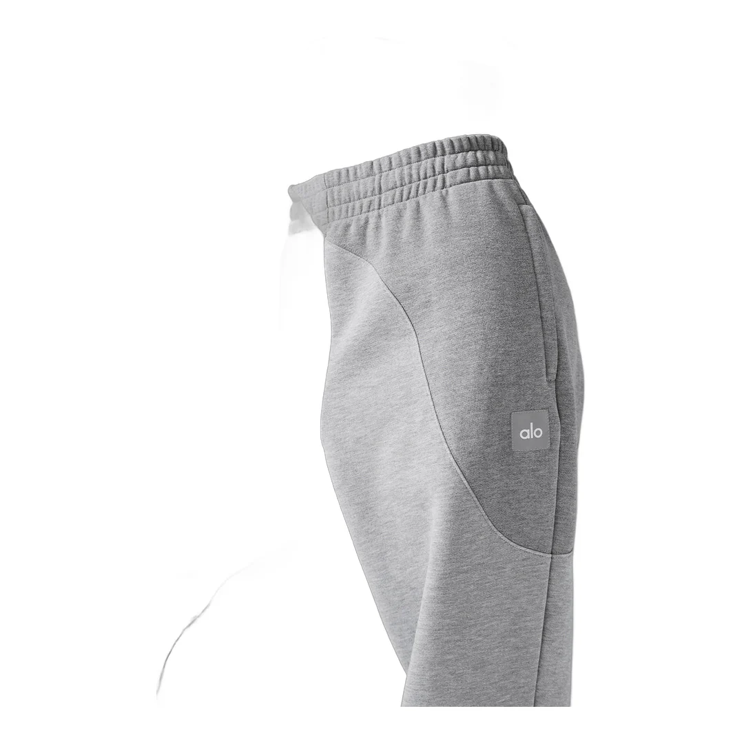 alo Make Waves Sweatpant - Athletic Heather Grey Tonal - Image 3