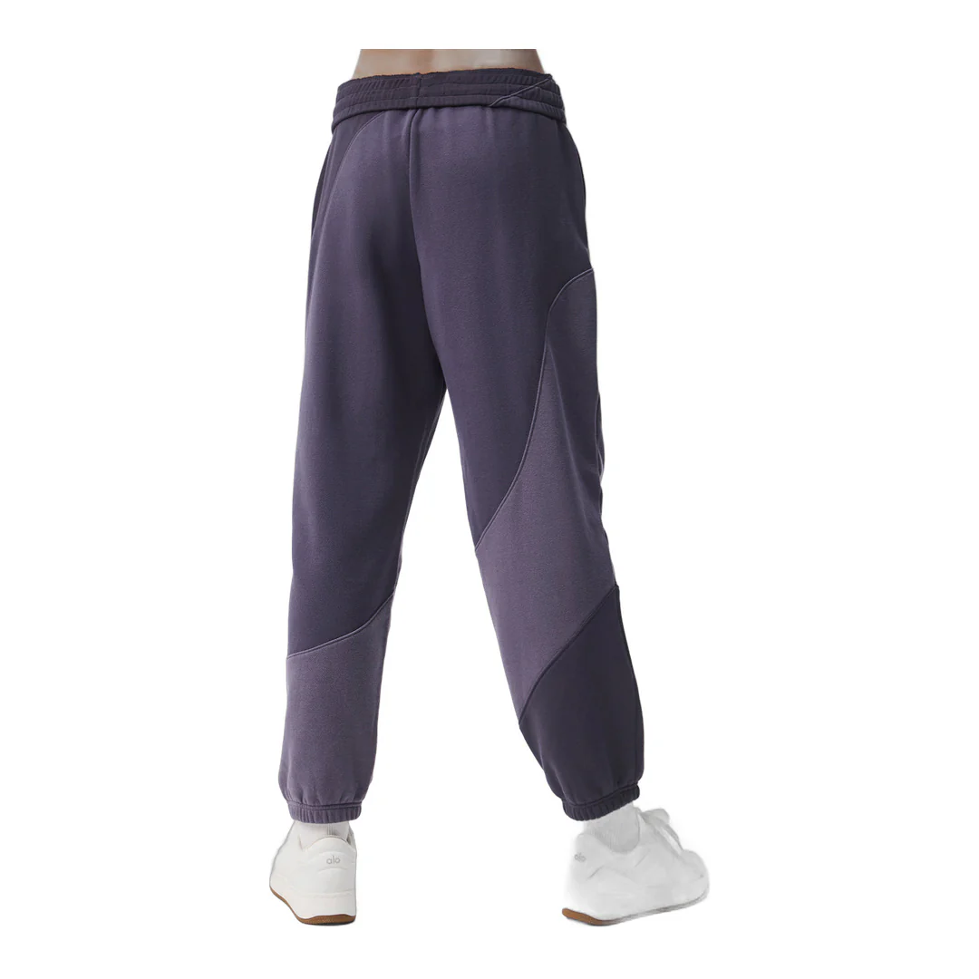 alo Make Waves Sweatpant - Italian Plum Tonal - Image 2