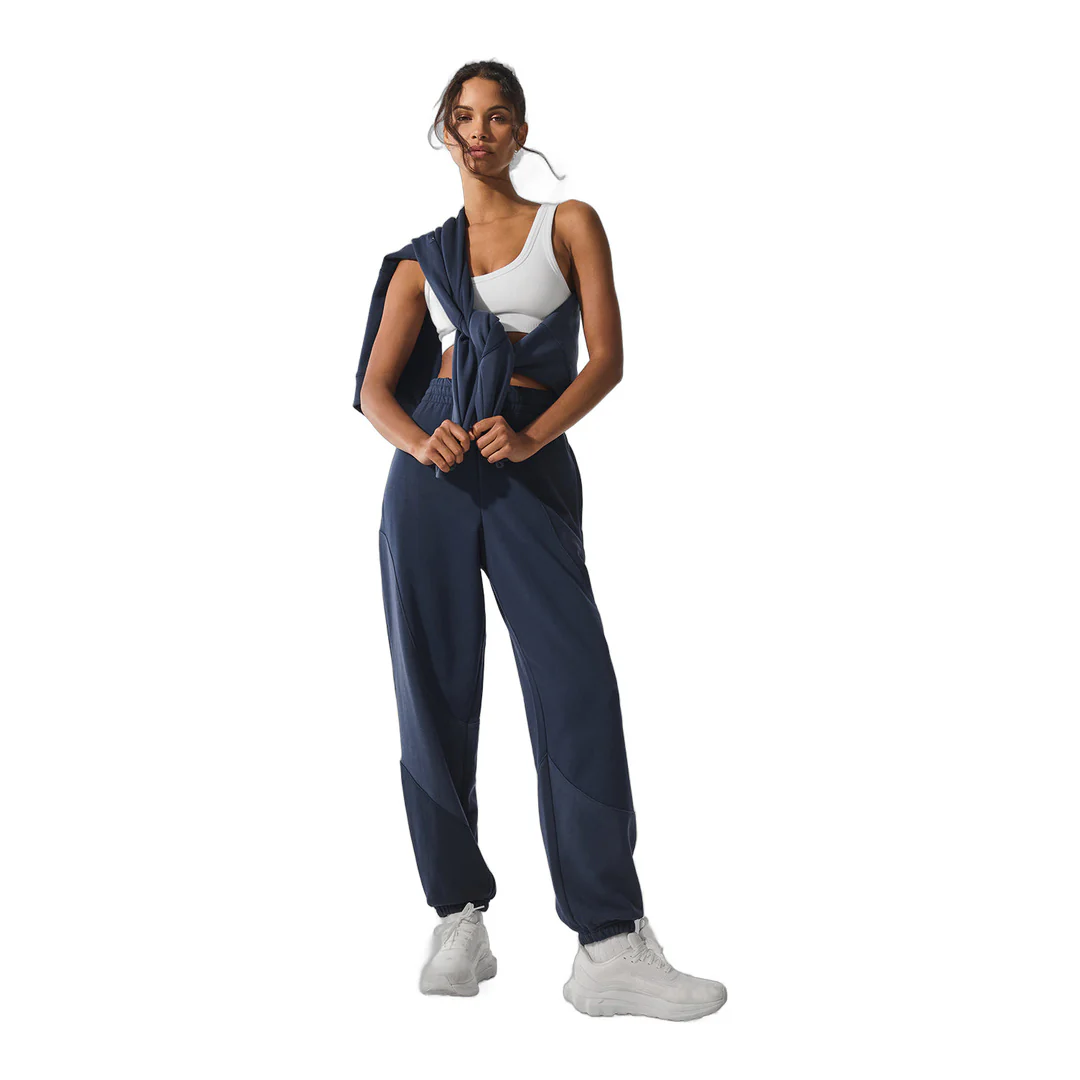 alo Make Waves Sweatpant - Navy Tonal - Image 3