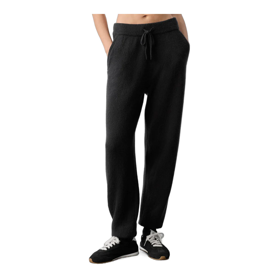 alo Wool Cashmere New Class Sweatpant - Black
