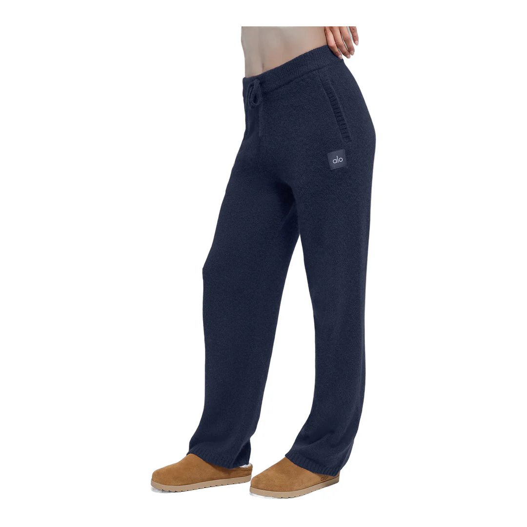 alo Wool Cashmere New Class Sweatpant - Navy