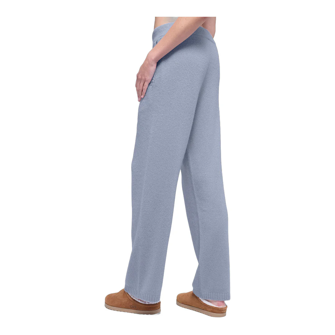 alo Wool Cashmere New Class Sweatpant - Winter Frost - Image 2