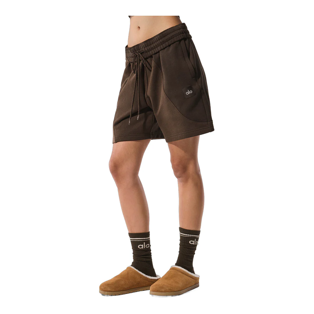 alo 7" Make Waves Short - Espresso Tonal - Image 3