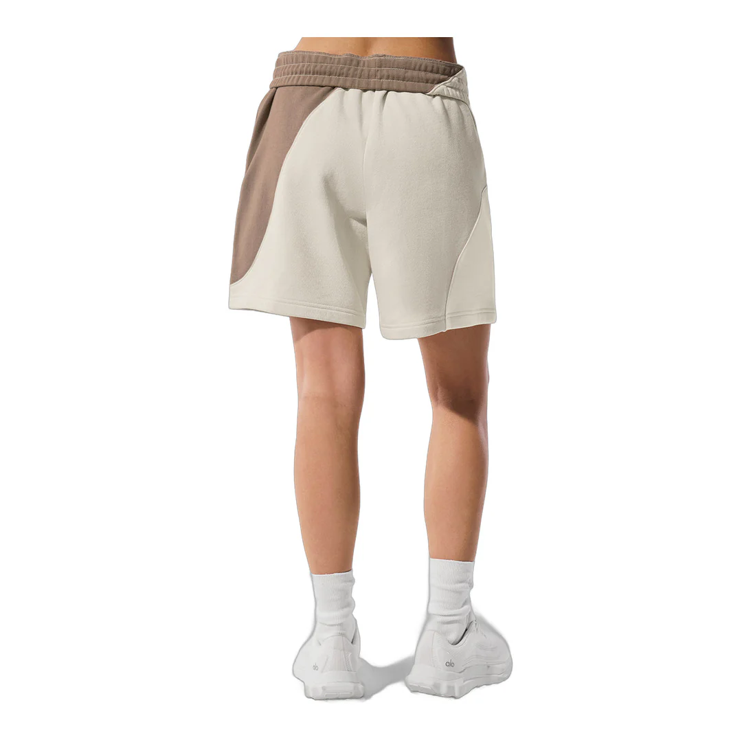 alo 7" Make Waves Short - Ivory/Bone/Gravel - Image 2