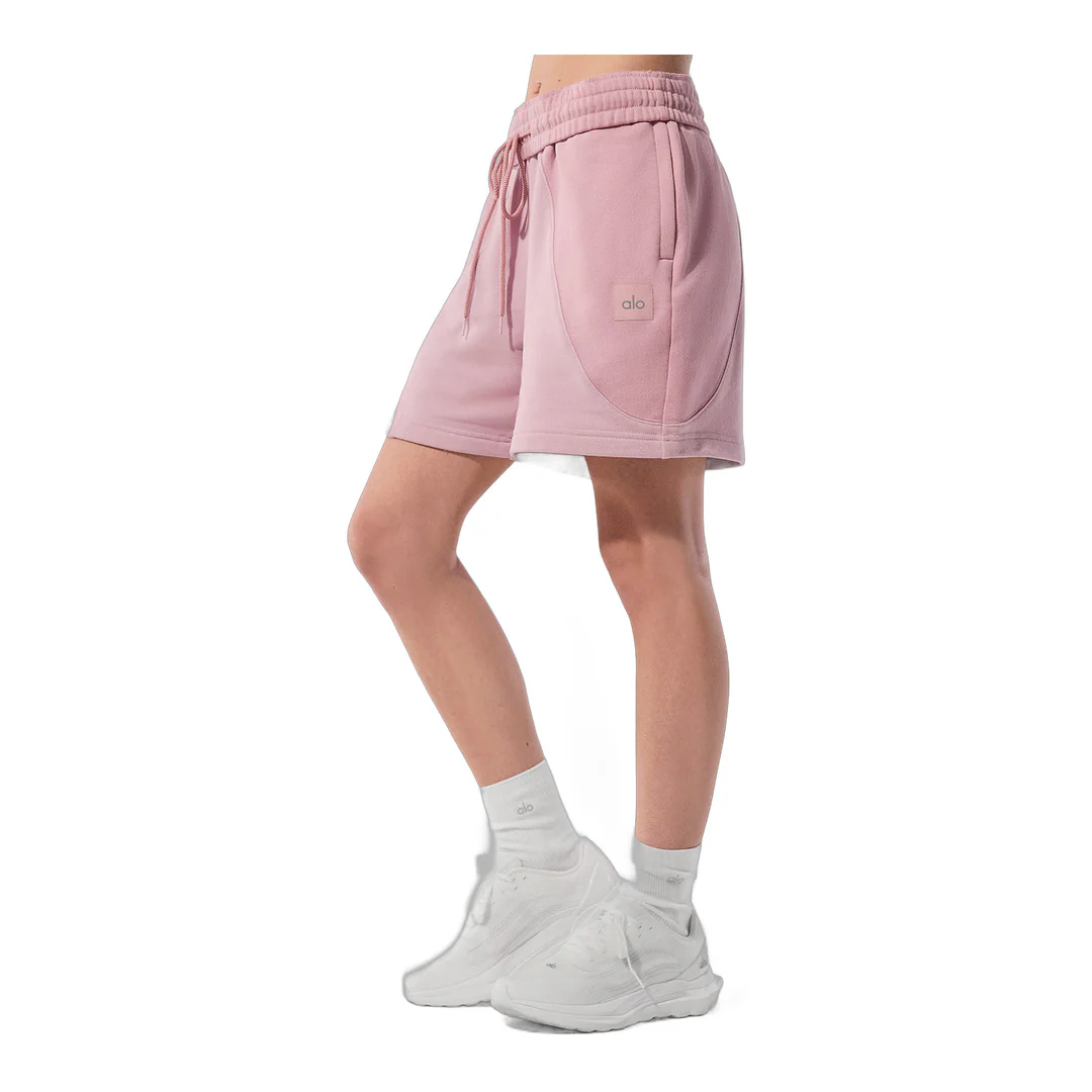 alo 7" Make Waves Short - Sunset Pink Tonal - Image 3