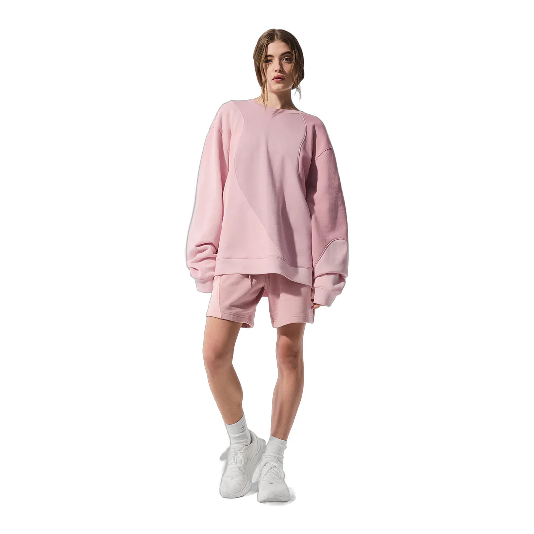 alo 7" Make Waves Short - Sunset Pink Tonal - Image 4