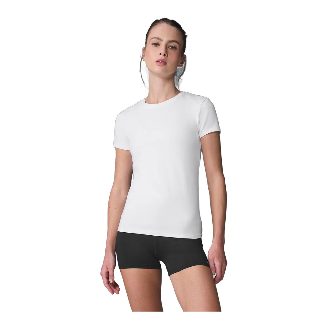 alo Alosoft Finesse Tee - White