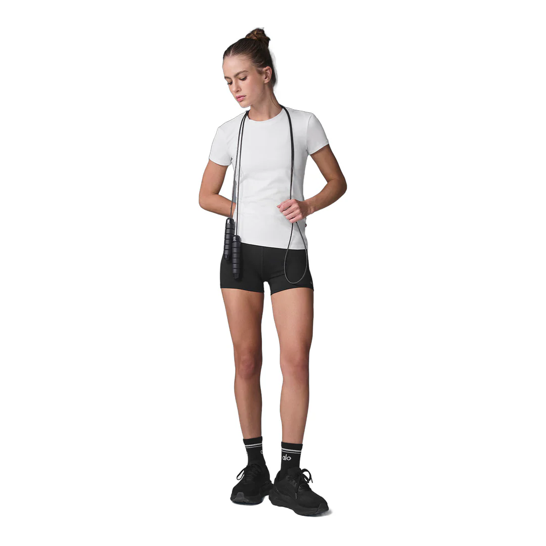 alo Alosoft Finesse Tee - White - Image 3