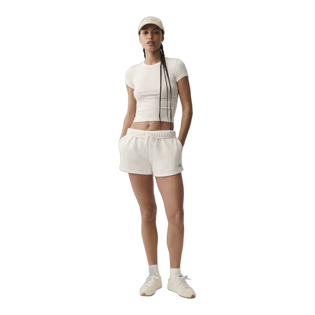 alo Timeless Tee - Ivory - Image 5
