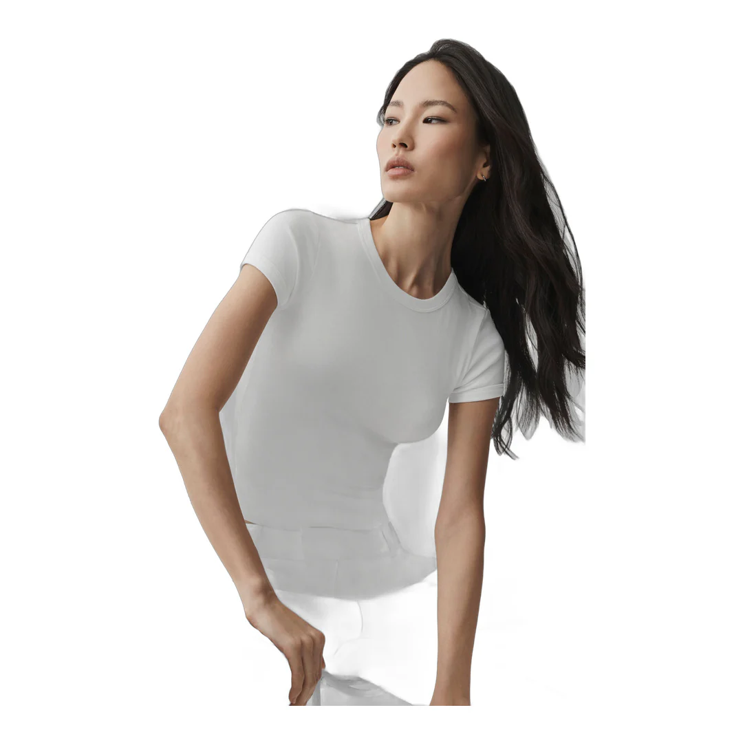 alo Timeless Tee - White