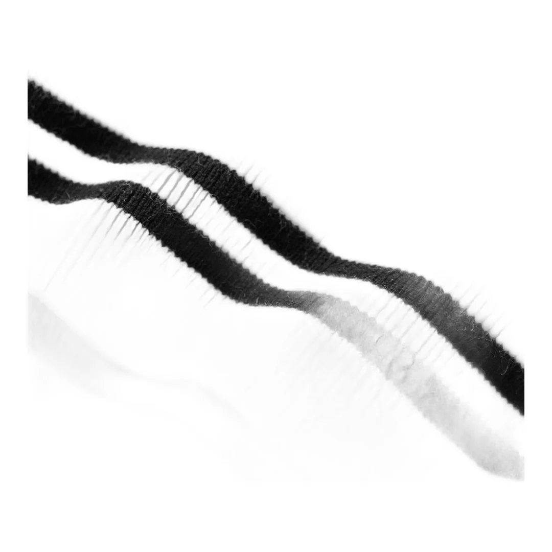 alo Cotton Cashmere My Serve Short Sleeve - White/Black - Image 6
