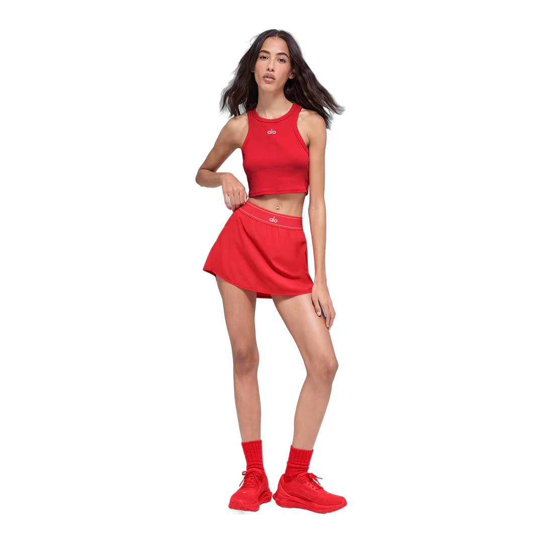 alo Aspire Tank - Bright Red/White - Image 4