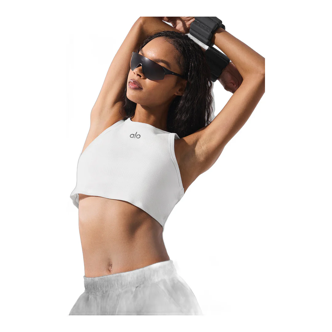 alo Aspire Tank - White/Black - Image 4