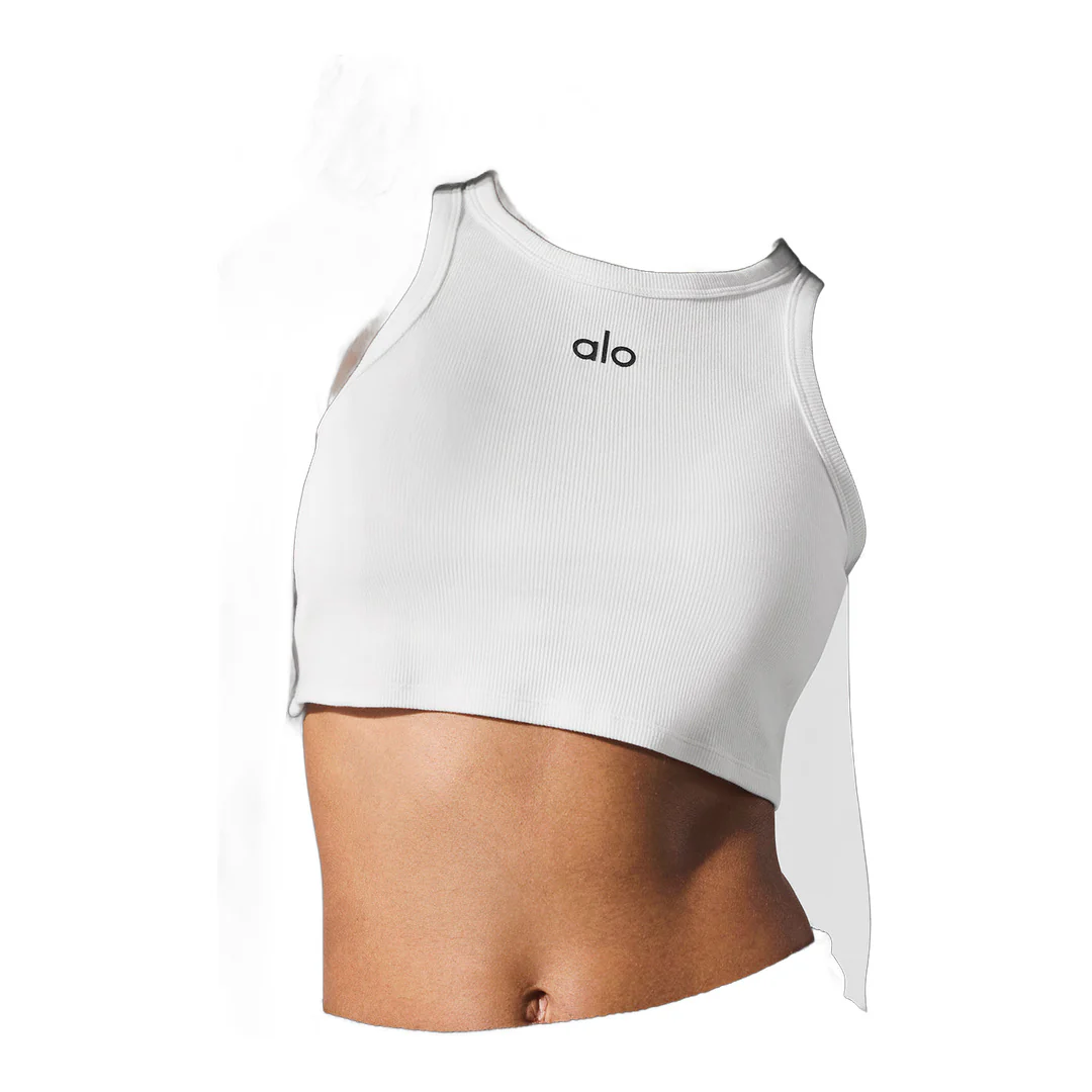 alo Aspire Tank - White/Black - Image 5
