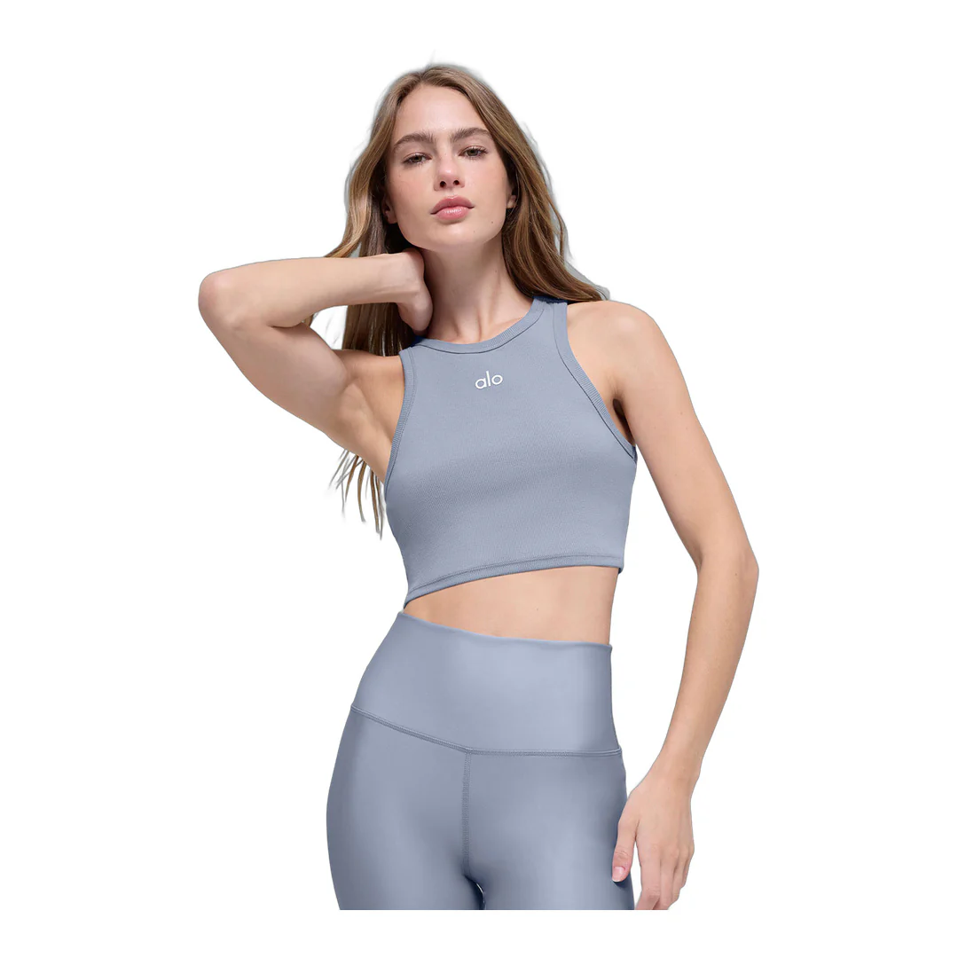 alo Aspire Tank - Winter Frost/White