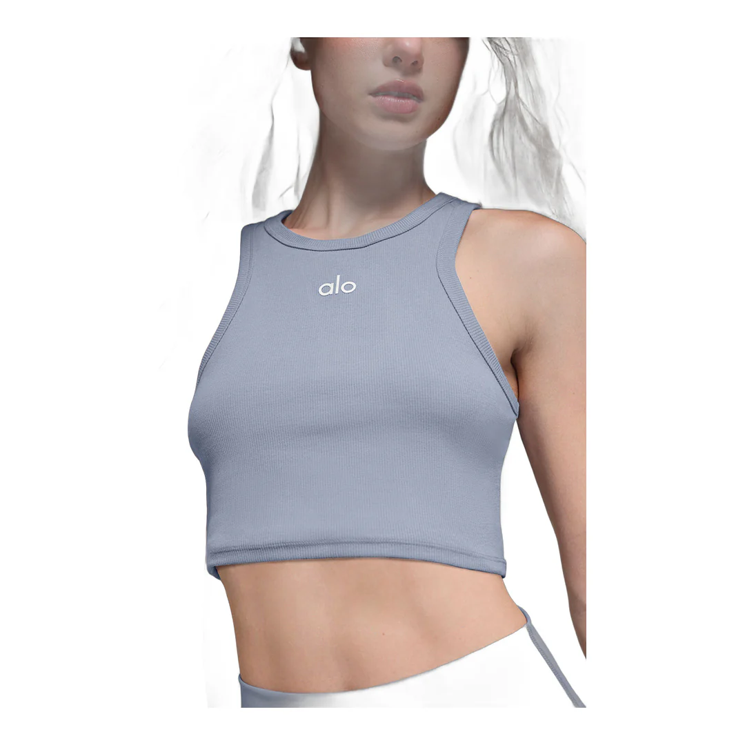 alo Aspire Tank - Winter Frost/White - Image 4