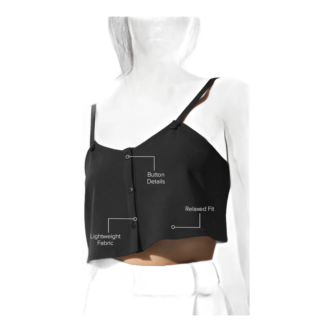 alo Dreamscape Tank - Black - Image 2