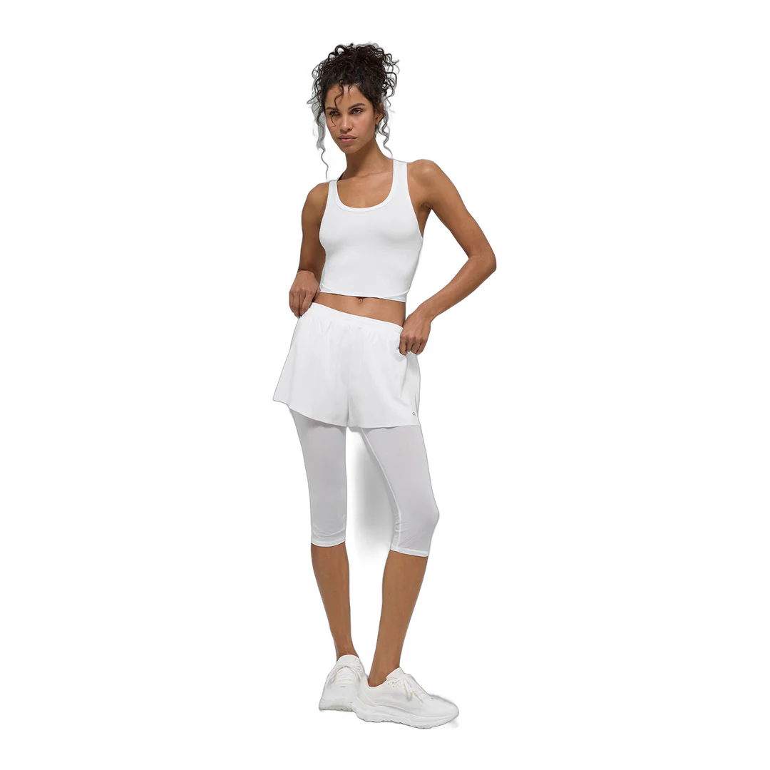 alo Mesh Front Runner Tank - White - Image 3