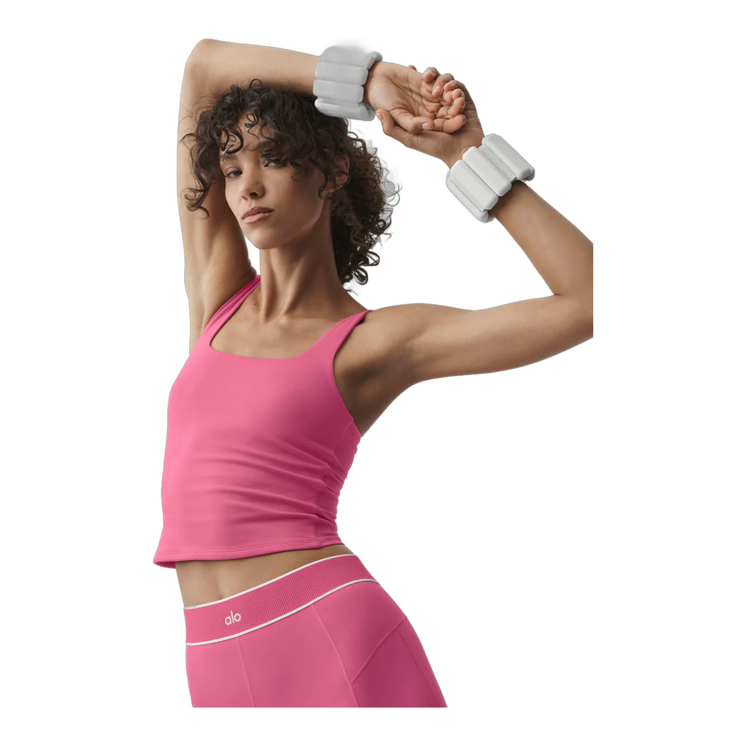 alo ALO Softsculpt Precision Tank - Paradise Pink - Image 3