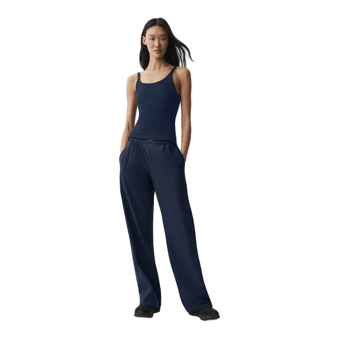 alo Ribbed Adore Tank - Navy - Image 4