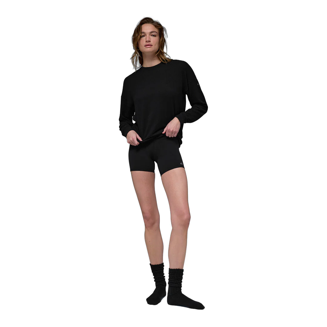 alo Soho Pullover - Black