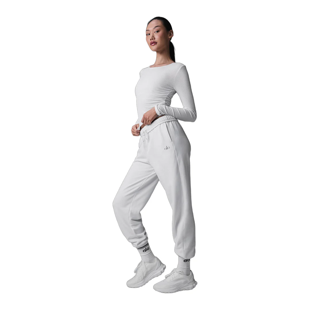 alo Gather Long Sleeve - White - Image 4