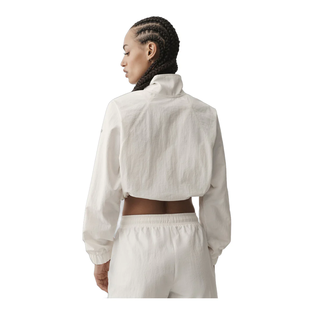alo Cropped 1/4 Zip Alumni Pullover - Ivory - Image 3