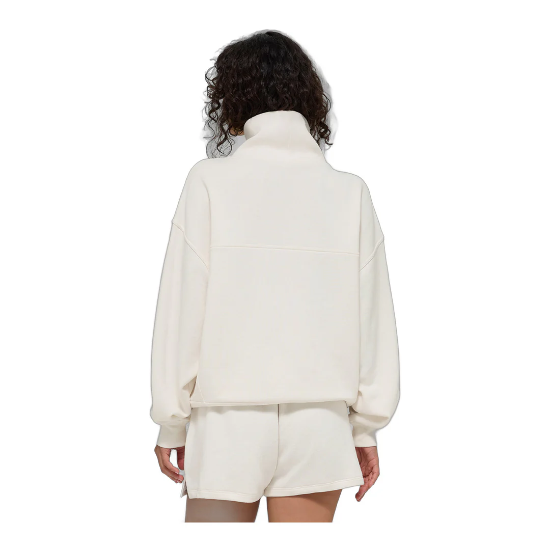 alo Hazy Mock Neck Pullover - Ivory - Image 3