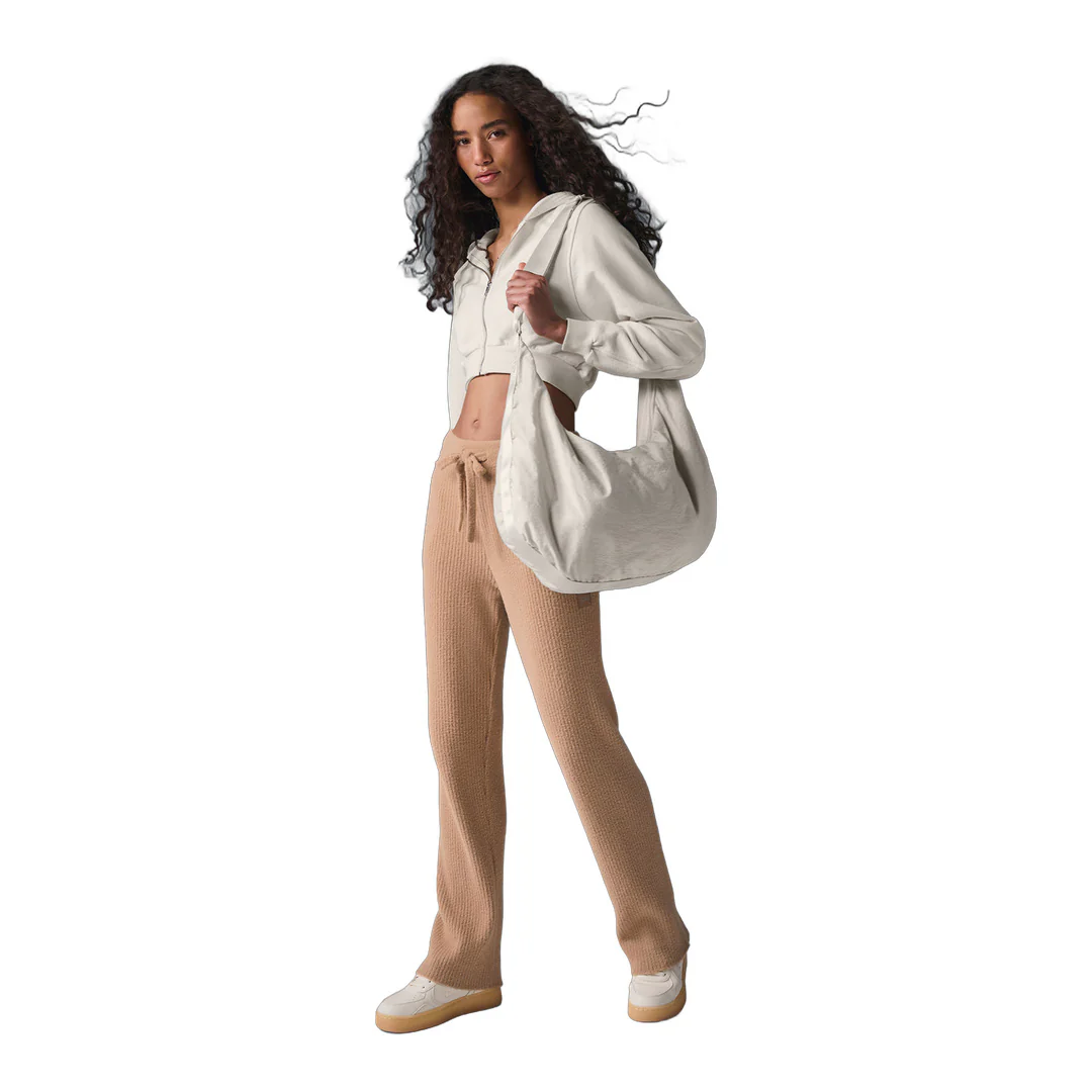 alo Sweet Escape Zip Up Hoodie - Ivory - Image 5