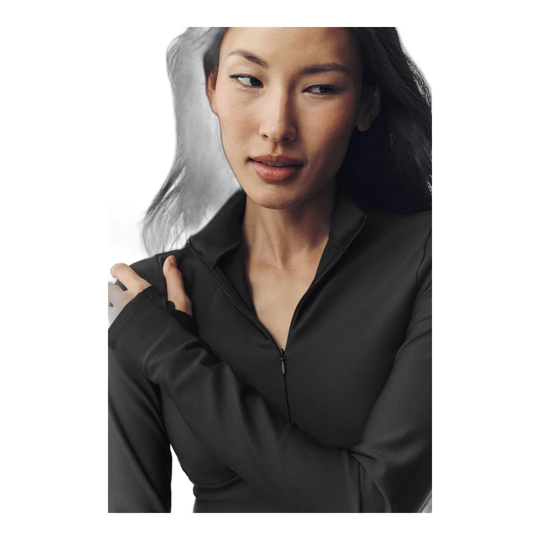 alo Airlift Winter Warm Ski Time Long Sleeve - Black - Image 4