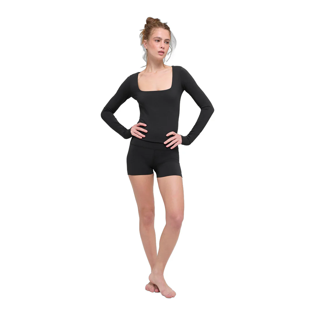 alo ALO Softsculpt Precision Long Sleeve - Black - Image 4